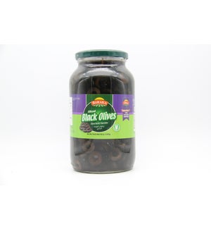Olives Sliced Black "Baraka" 1300g x 6